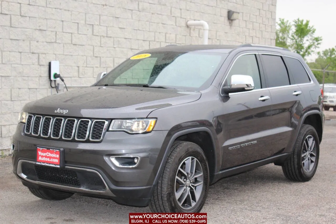 Gray 2018 Jeep Grand Cherokee Limited for sale in Elgin, IL