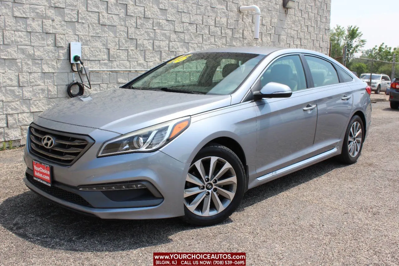 Gray 2016 Hyundai Sonata 2.4L Sport for sale in Elgin, IL