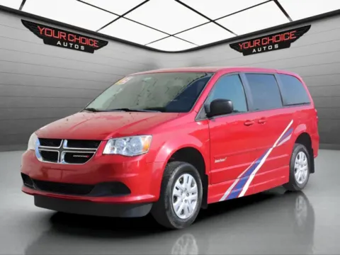 Red 2015 Dodge Grand Caravan SE for sale in Elgin, IL
