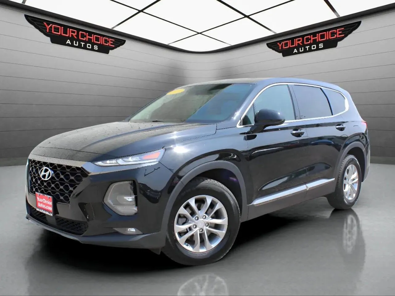 Black 2019 Hyundai Santa Fe SEL for sale in Elgin, IL