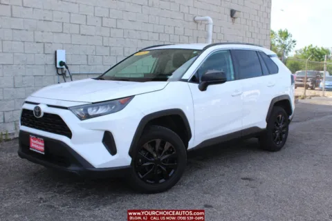 White 2021 Toyota RAV4 LE for sale in Elgin, IL