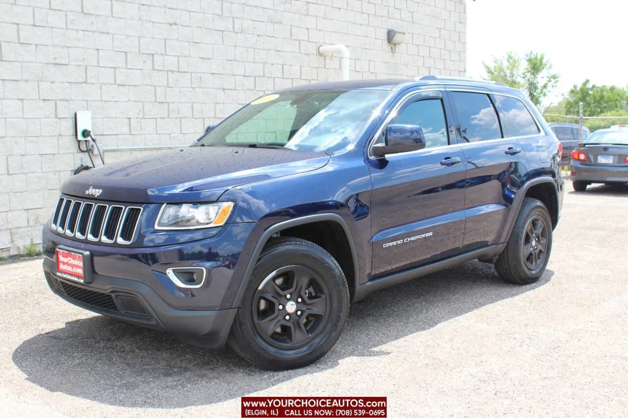 Blue 2016 Jeep Grand Cherokee Laredo for sale in Elgin, IL