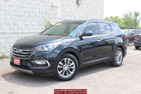 Black 2017 Hyundai Santa Fe Sport 2.0T for sale in Elgin, IL