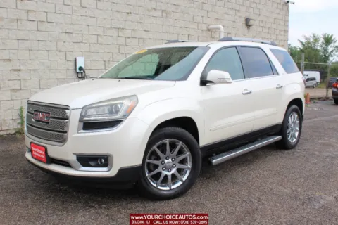 White 2013 GMC Acadia SLT for sale in Elgin, IL