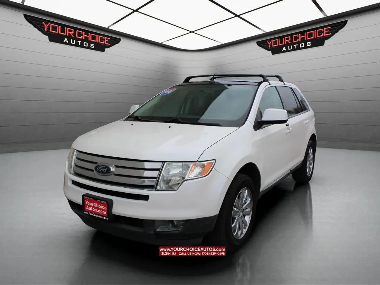 White 2010 Ford Edge SEL for sale in Elgin, IL