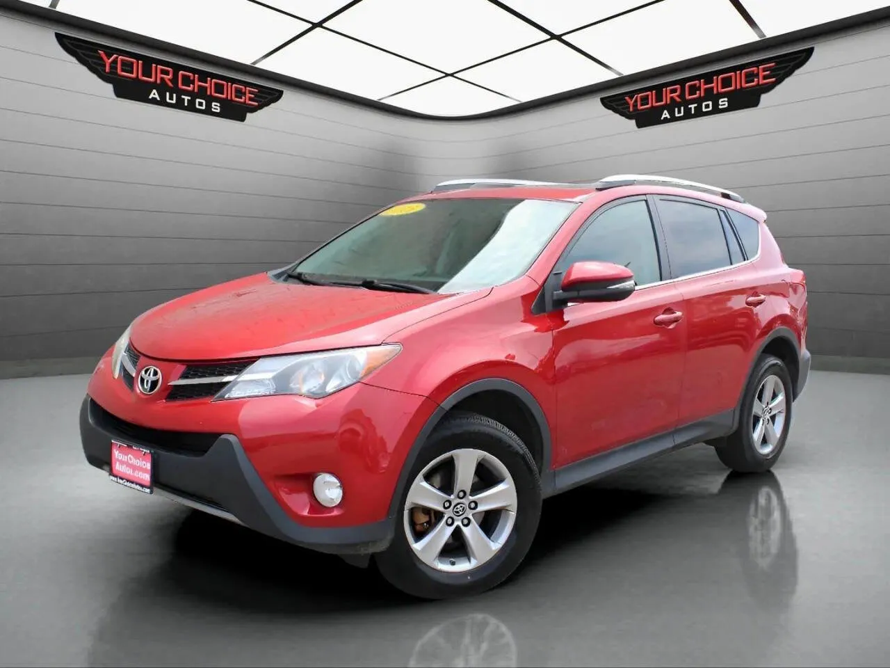 Red 2015 Toyota RAV4 XLE for sale in Elgin, IL