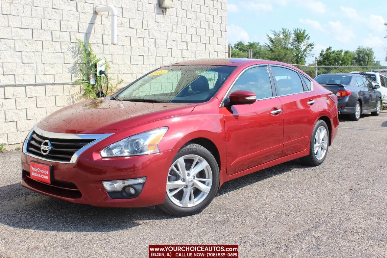 Red 2015 Nissan Altima 2.5 SL for sale in Elgin, IL