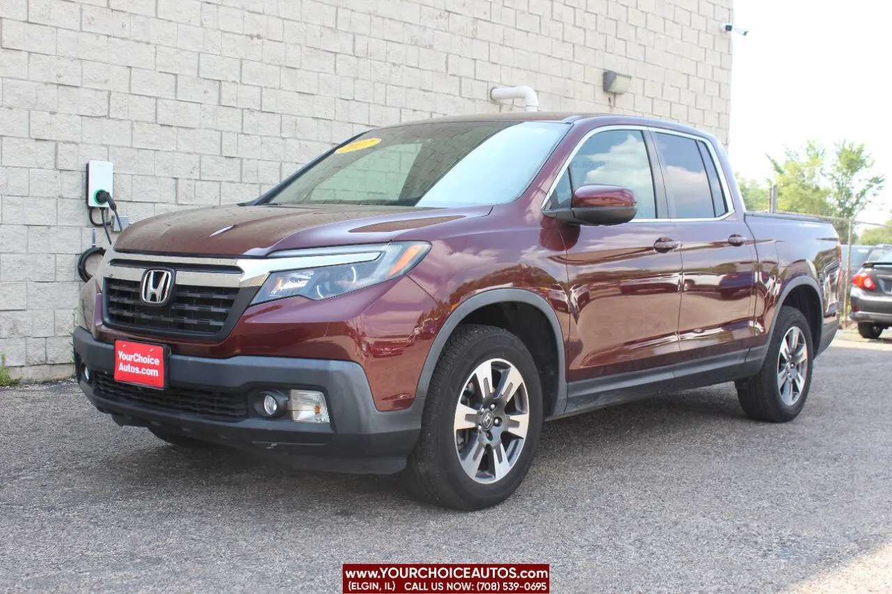 Red 2017 Honda Ridgeline RTL for sale in Elgin, IL