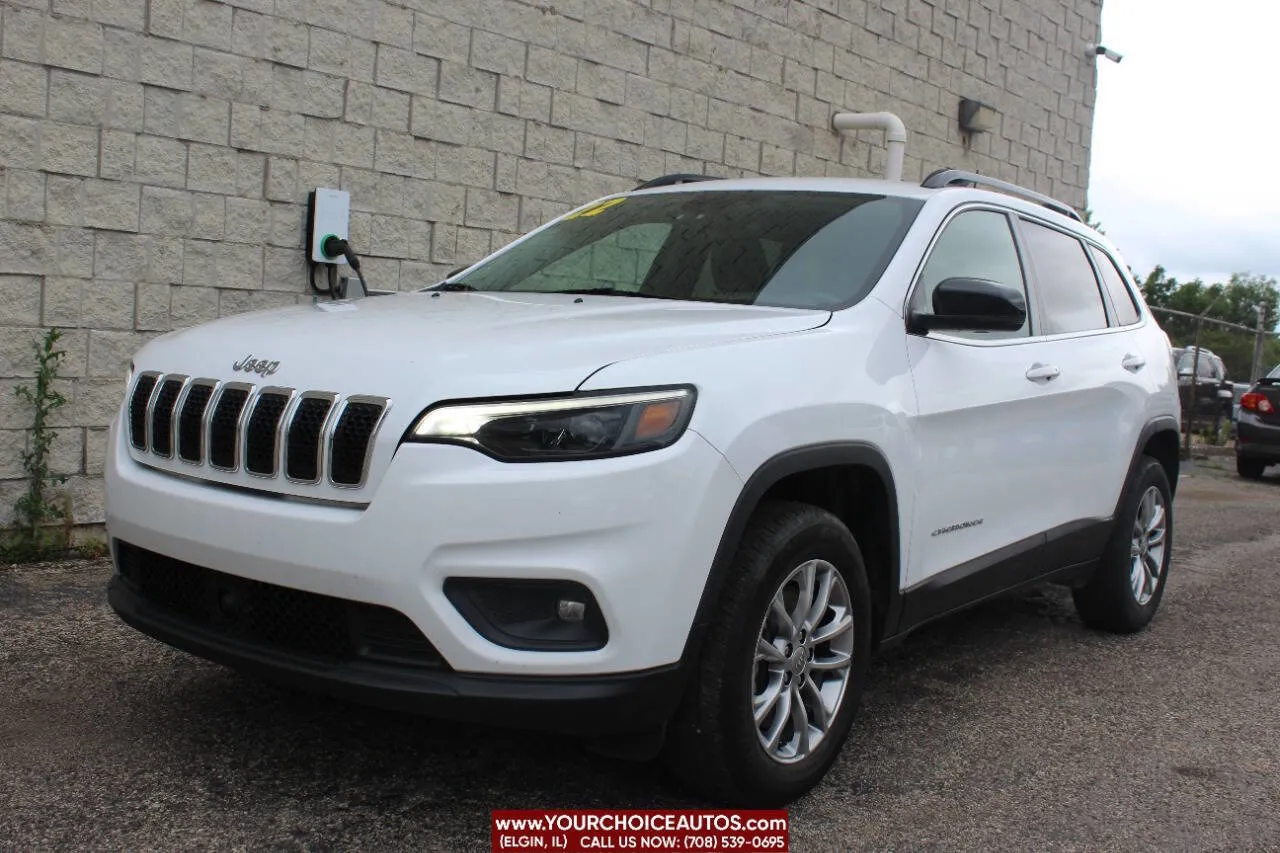 White 2022 Jeep Cherokee Latitude Lux for sale in Elgin, IL