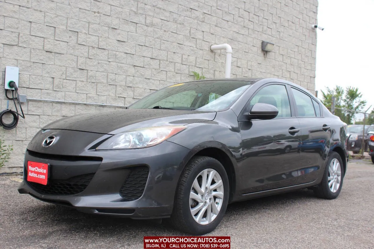 Gray 2012 Mazda Mazda3 i Touring for sale in Elgin, IL