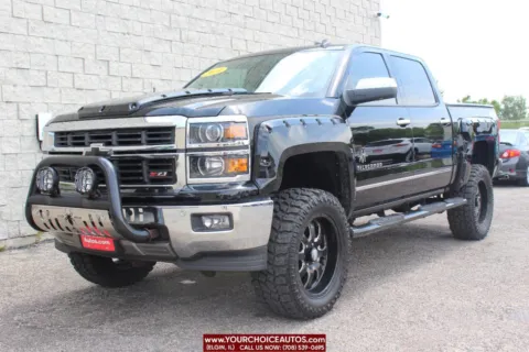 Black 2014 Chevrolet Silverado 1500 LTZ for sale in Elgin, IL