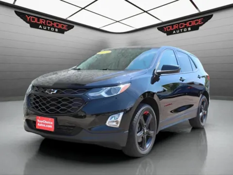 Black 2020 Chevrolet Equinox LT for sale in Elgin, IL