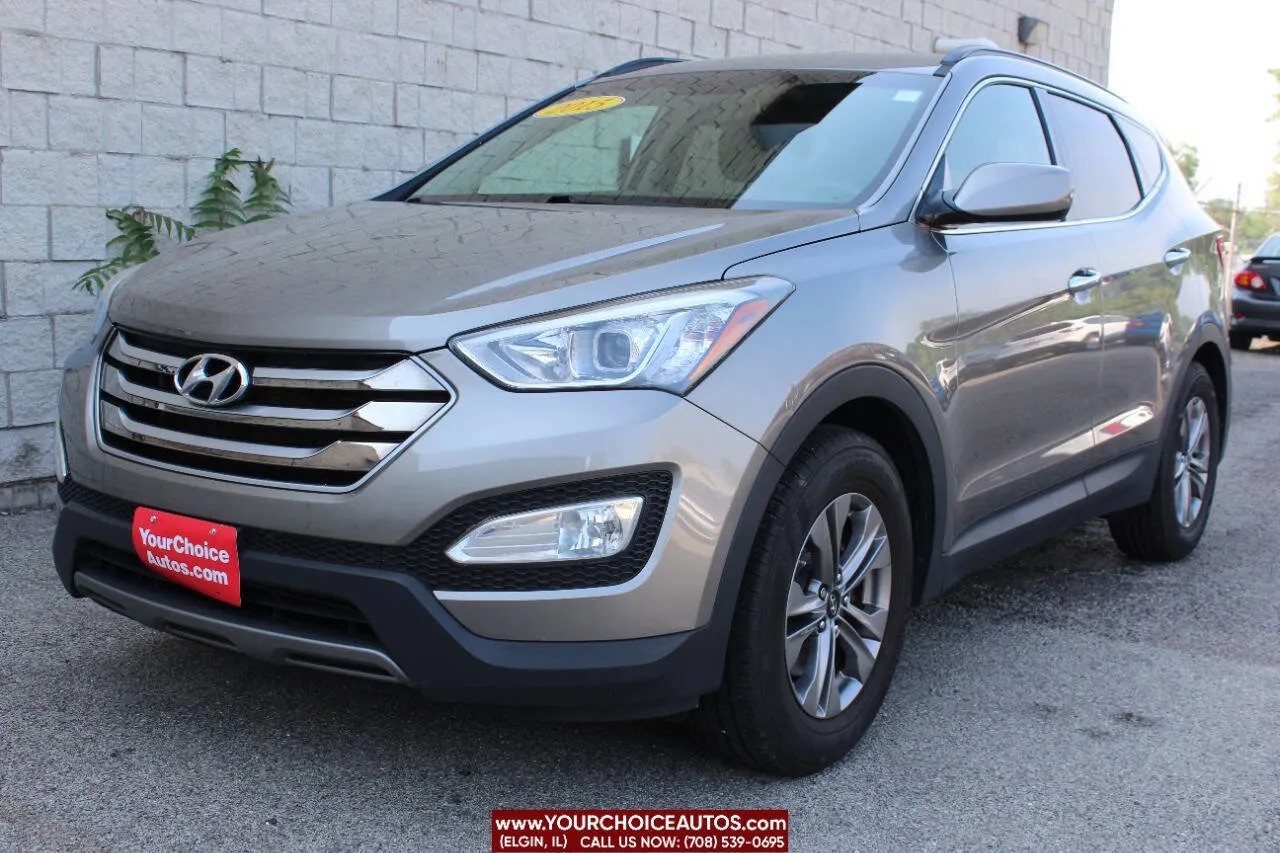Gray 2015 Hyundai Santa Fe Sport 2.4L 4dr SUV for sale in Elgin, IL