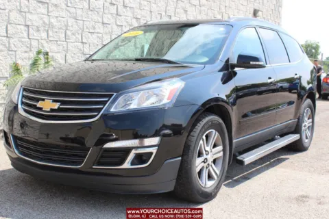 Black 2016 Chevrolet Traverse LT for sale in Elgin, IL