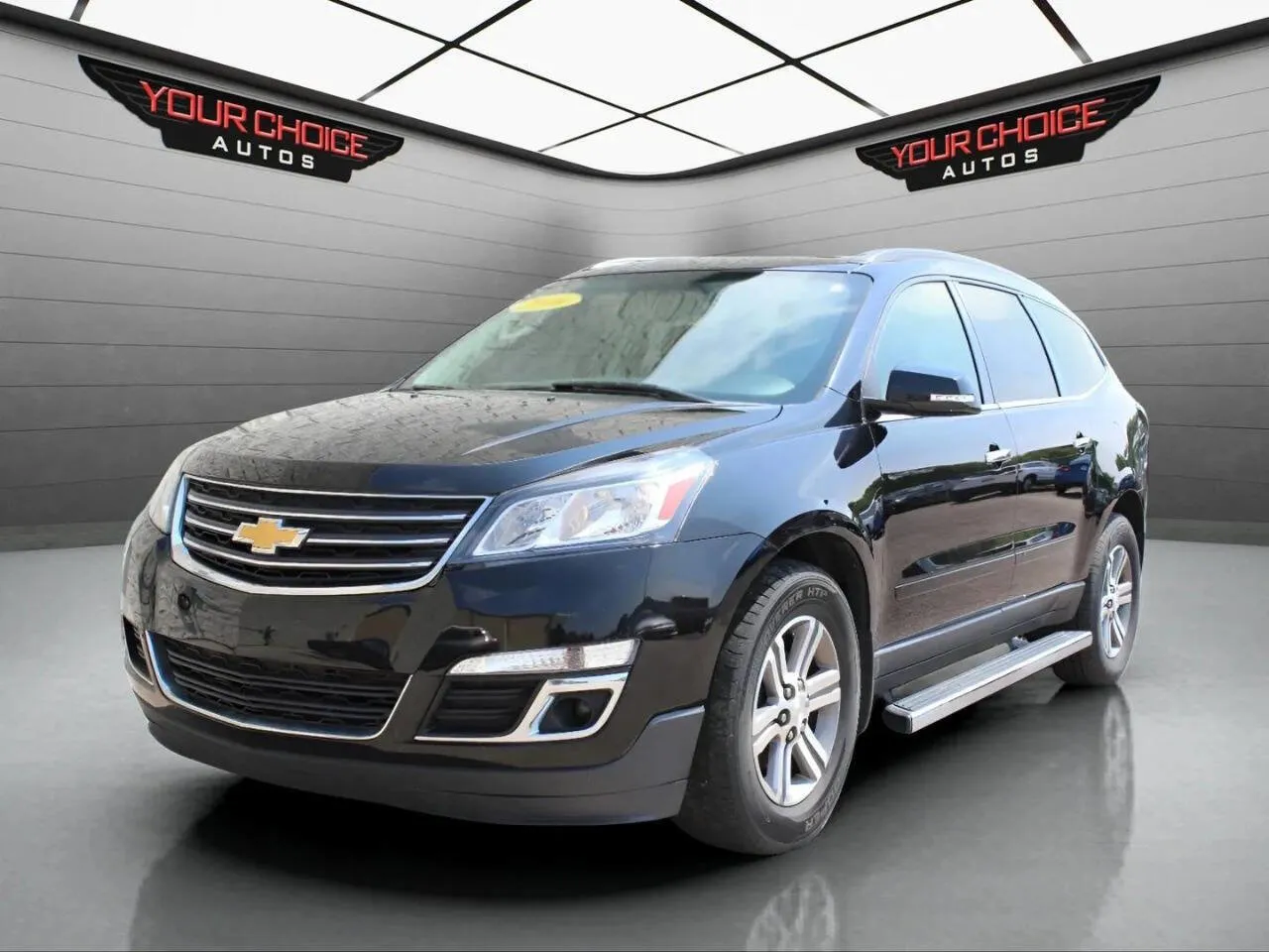 Black 2016 Chevrolet Traverse LT for sale in Elgin, IL