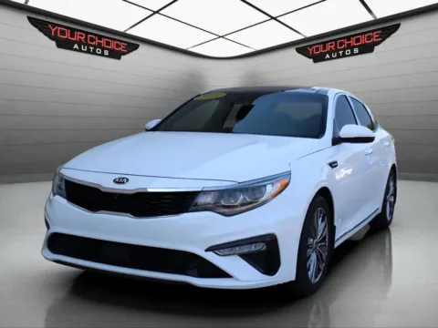 White 2019 Kia Optima SX for sale in Elgin, IL