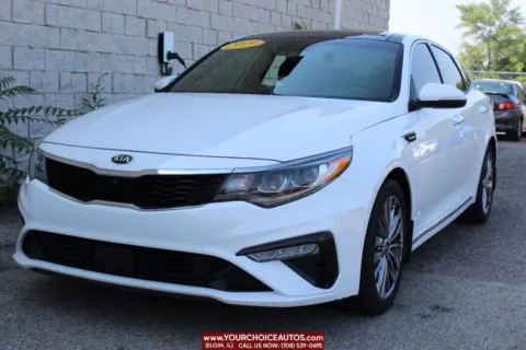 White 2019 Kia Optima SX for sale in Elgin, IL