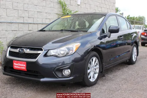 Gray 2012 Subaru Impreza Sedan 2.0i Premium for sale in Elgin, IL