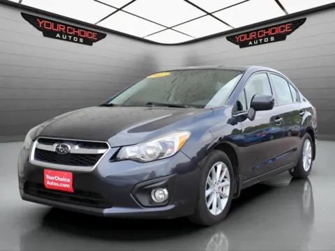 Gray 2012 Subaru Impreza Sedan 2.0i Premium for sale in Elgin, IL