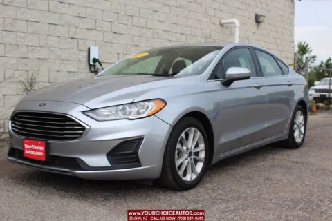 Silver 2020 Ford Fusion Hybrid SE for sale in Elgin, IL