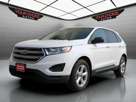White 2016 Ford Edge SE for sale in Elgin, IL