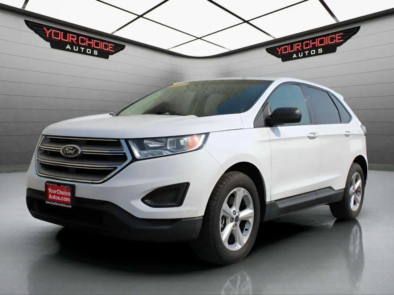 White 2016 Ford Edge SE for sale in Elgin, IL