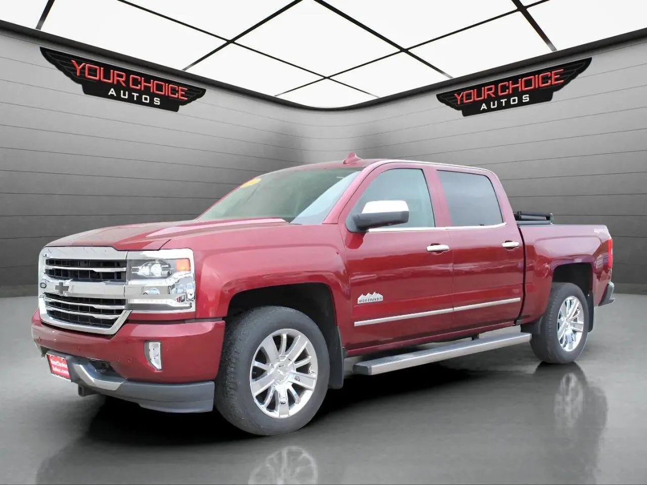 Red 2017 Chevrolet Silverado 1500 High Country for sale in Elgin, IL