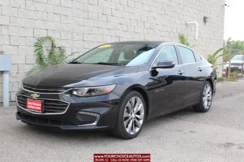 Black 2017 Chevrolet Malibu Premier for sale in Elgin, IL