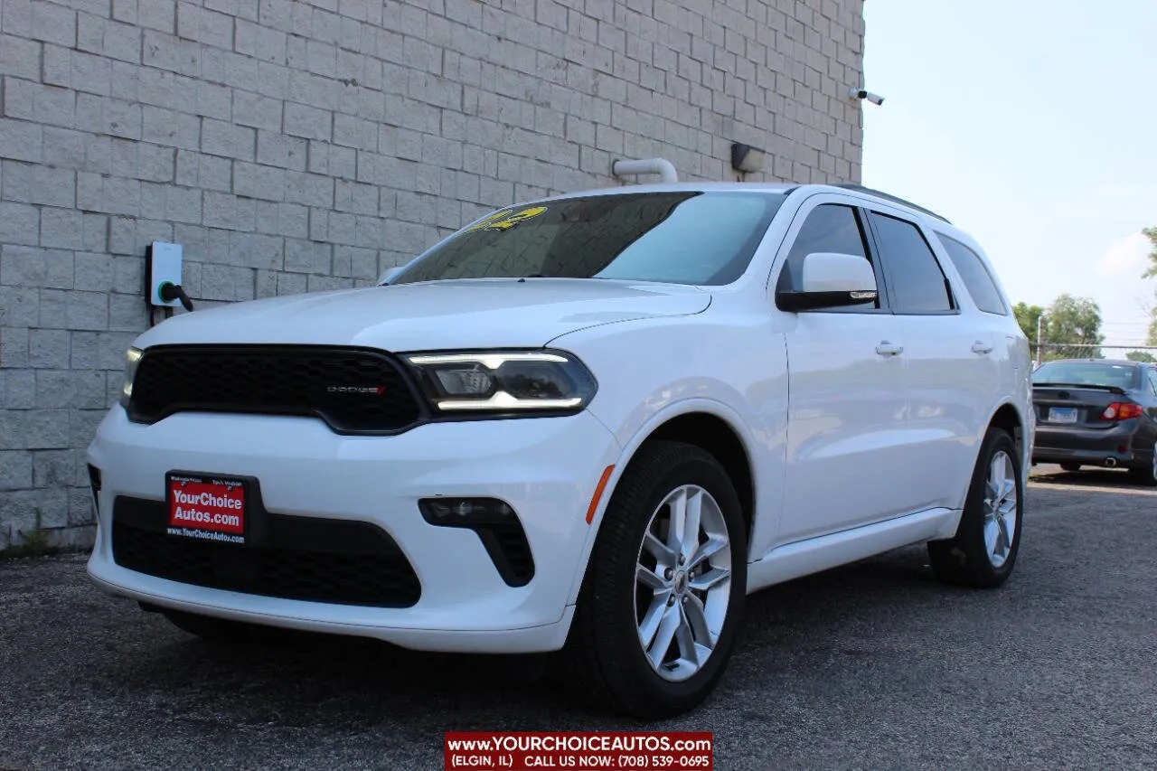 White 2022 Dodge Durango GT Plus for sale in Elgin, IL
