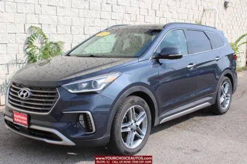 Black 2017 Hyundai Santa Fe Limited Ultimate for sale in Elgin, IL