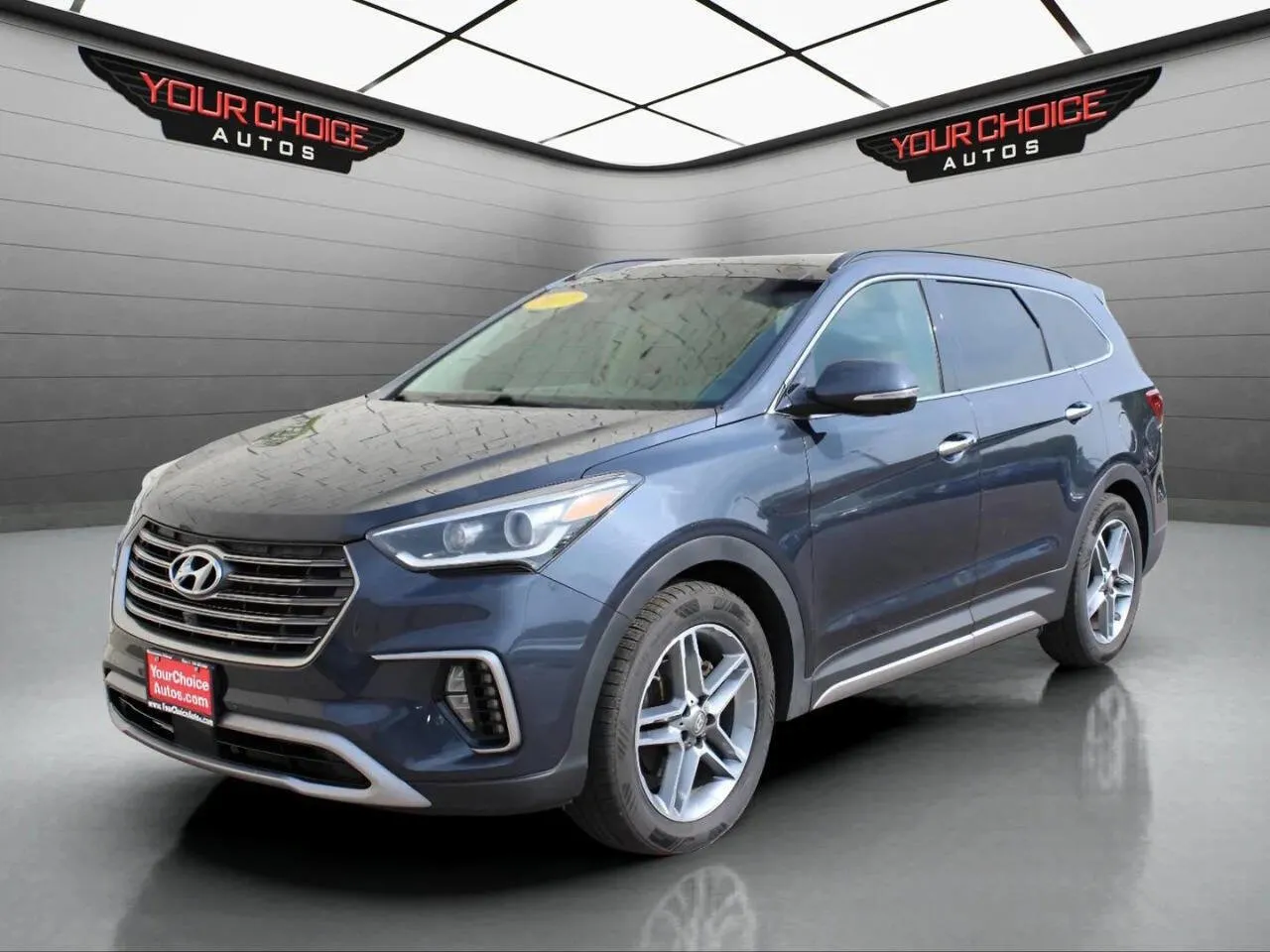Black 2017 Hyundai Santa Fe Limited Ultimate for sale in Elgin, IL