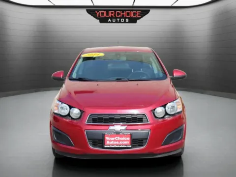 Red 2014 Chevrolet Sonic LT for sale in Elgin, IL