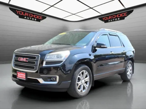 Black 2016 GMC Acadia SLT for sale in Elgin, IL