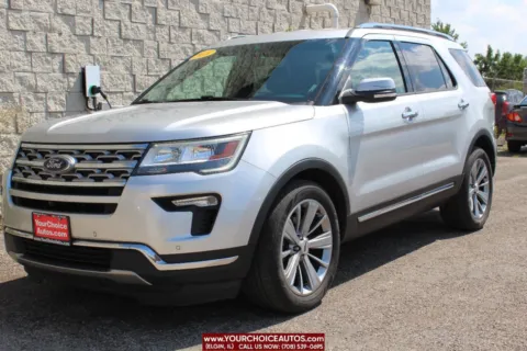 Silver 2018 Ford Explorer Limited for sale in Elgin, IL