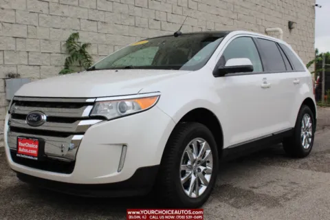 White 2013 Ford Edge SEL for sale in Elgin, IL