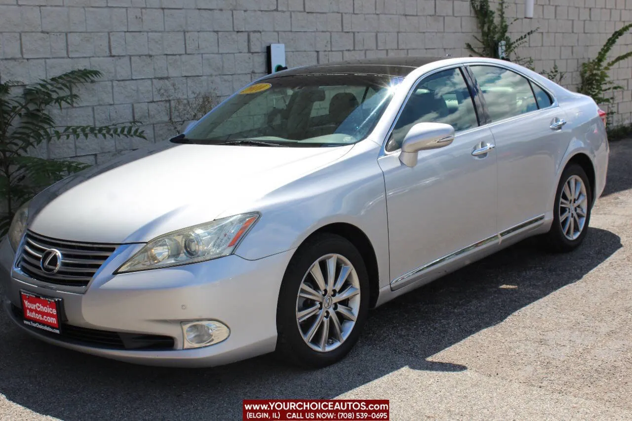 Silver 2010 Lexus ES 350 Base 4dr Sedan for sale in Elgin, IL