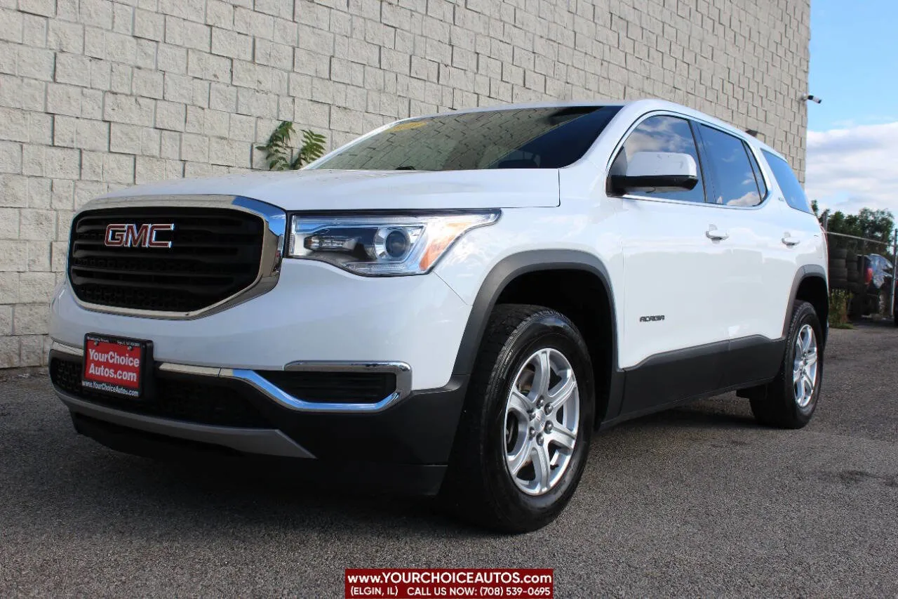 White 2018 GMC Acadia SLE for sale in Elgin, IL