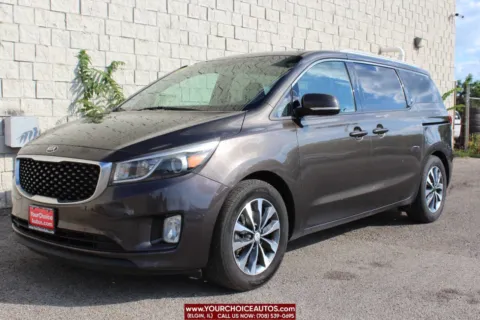 Brown 2015 Kia Sedona SX for sale in Elgin, IL