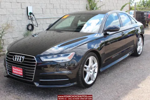 Black 2016 Audi A6 3.0T Premium Plus for sale in Elgin, IL