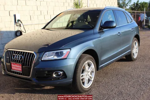 Blue 2016 Audi Q5 Premium Plus for sale in Elgin, IL