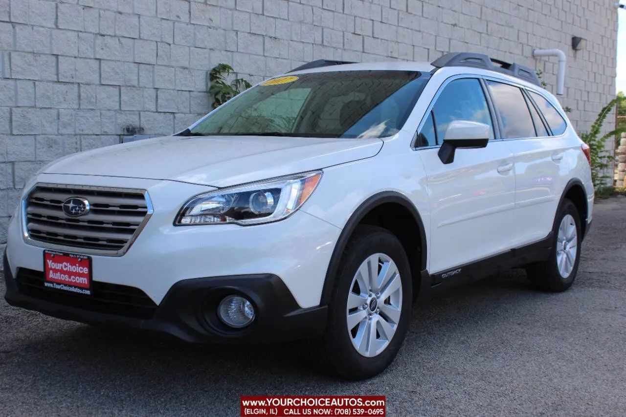 White 2017 Subaru Outback Premium for sale in Elgin, IL