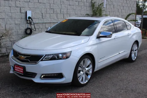White 2016 Chevrolet Impala LTZ for sale in Elgin, IL