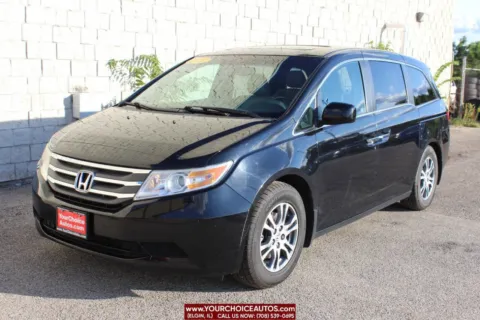 Black 2011 Honda Odyssey EX-L for sale in Elgin, IL