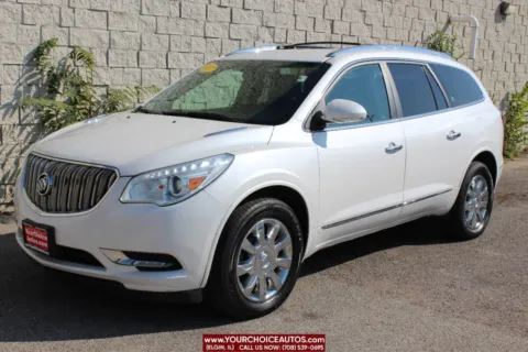 White 2017 Buick Enclave Leather for sale in Elgin, IL