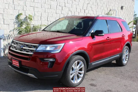Red 2018 Ford Explorer XLT for sale in Elgin, IL