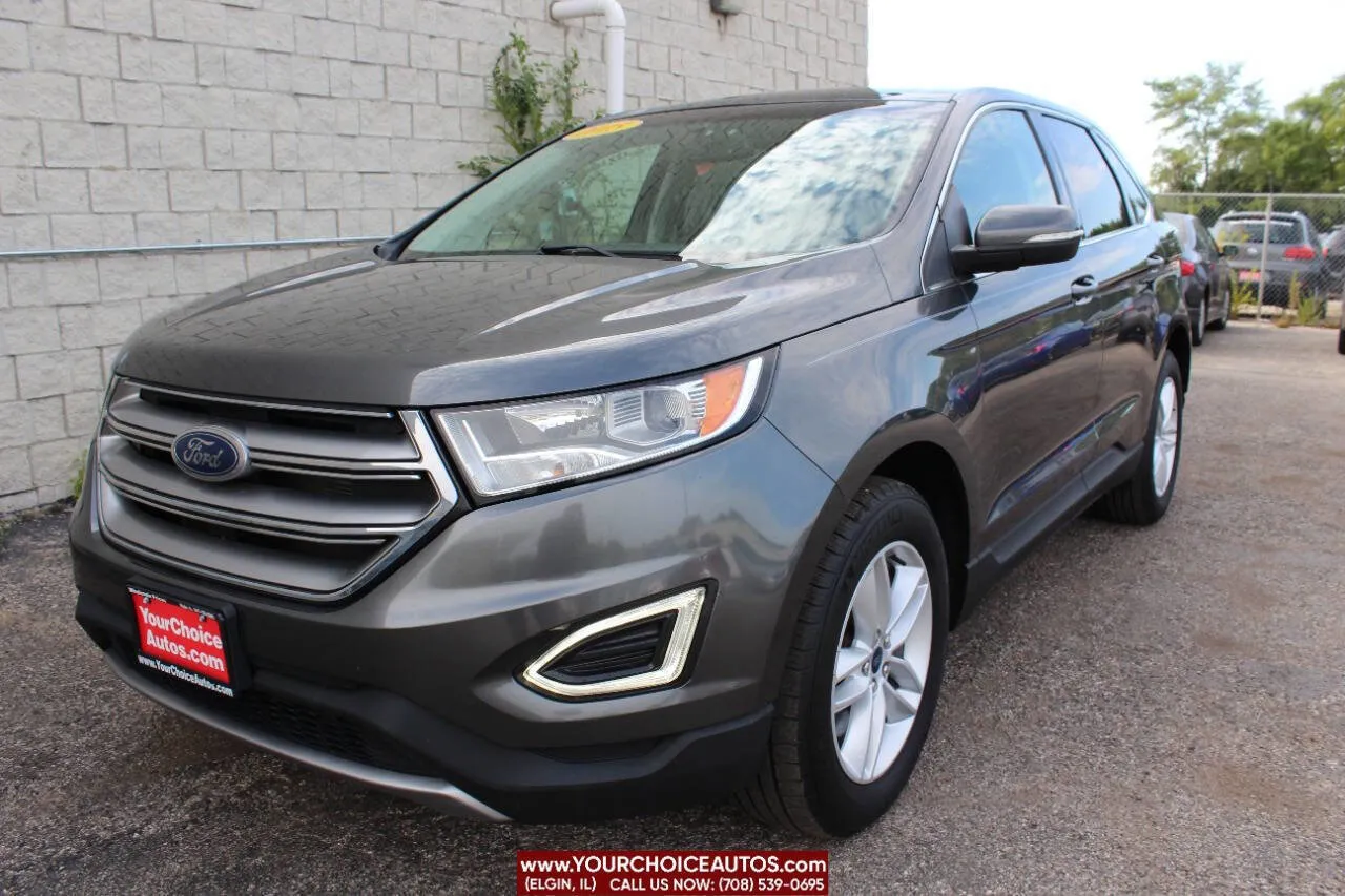 Gray 2015 Ford Edge SEL for sale in Elgin, IL