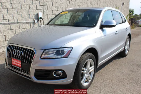 Silver 2015 Audi Q5 Premium Plus for sale in Elgin, IL