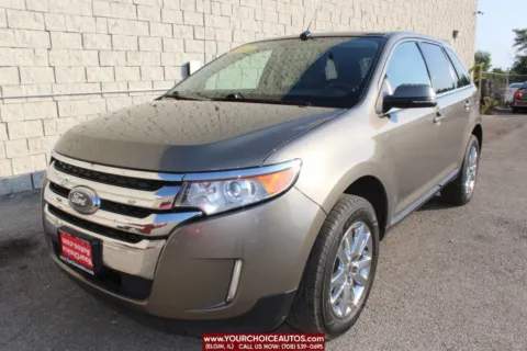 Gray 2013 Ford Edge Limited for sale in Elgin, IL