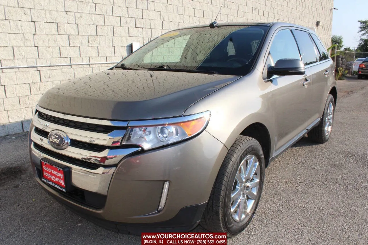 Gray 2013 Ford Edge Limited for sale in Elgin, IL