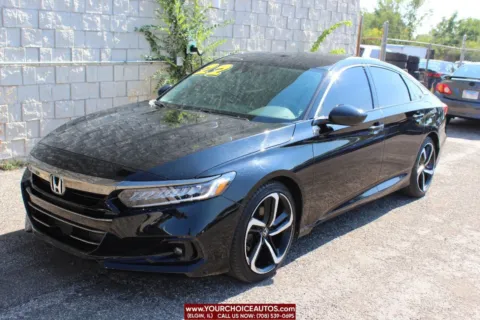 Black 2022 Honda Accord Sedan Sport SE for sale in Elgin, IL